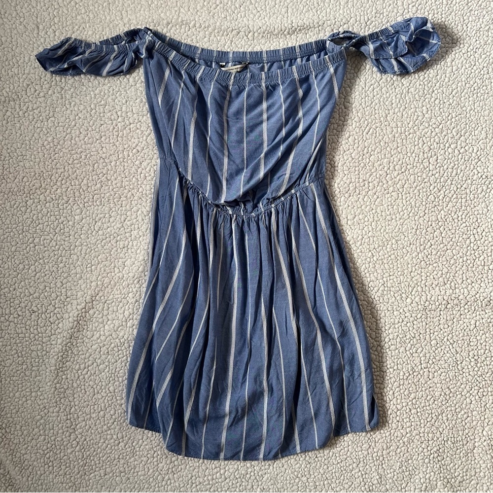 American Eagle Ruffled Off Shoulder Mini Dress - Picture 10 of 11